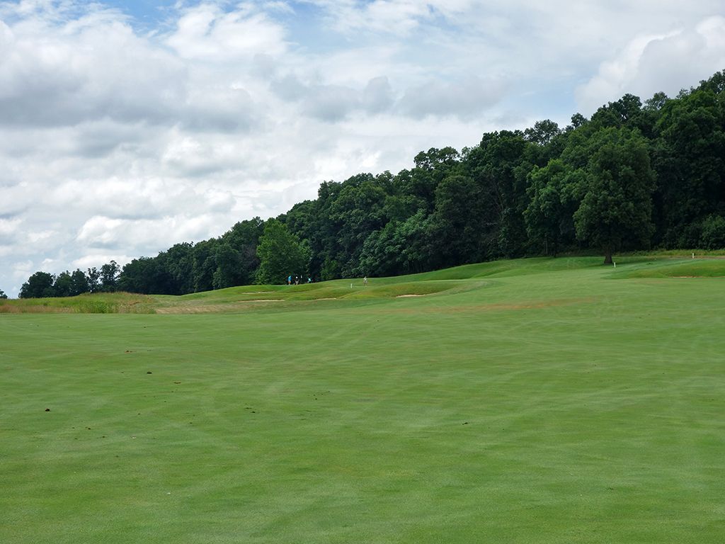 7th Hole at The Virtues Golf Club (557 Yard Par 5)